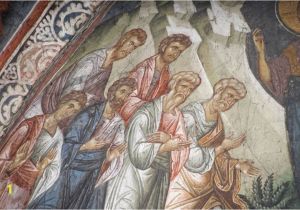 Christian Mural Paintings the Visoki DeÄani Monastery Kosovo 14th C