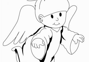 Christmas Angel Coloring Pages Image Detail for Cute Angel Coloring Page Christmas Angel