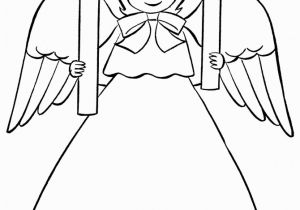 Christmas Angel ornaments Coloring Pages Printable Christmas Angel Coloring Pages 012