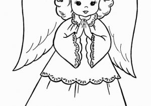 Christmas Angel ornaments Coloring Pages Printable Christmas Angel Coloring Pages for Kids and for Adults