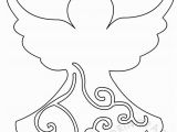 Christmas Angel ornaments Coloring Pages Printable Christmas Angel ornament Template – Coloring Page