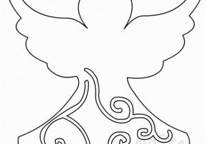 Christmas Angel ornaments Coloring Pages Printable Christmas Angel ornament Template – Coloring Page