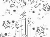 Christmas Bells Coloring Pages Christmas Joy – Candles and Bells