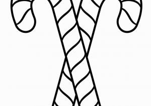 Christmas Candy Cane Coloring Pages Christmas Clipart to Colour