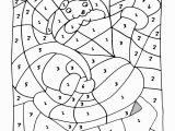 Christmas Color by Number Coloring Pages Christmas Color by Number Free Printable Coloring Page