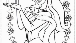 Christmas Coloring Pages Disney Princess Christmas Coloring Pages