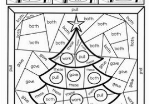 Christmas Coloring Pages for 2nd Grade Sight Word Christmas Coloring Pages with 2nd Grade Words
