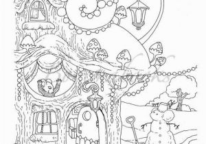 Christmas Coloring Pages for Adults Nice Little town Christmas 2 Adult Coloring Book Stress