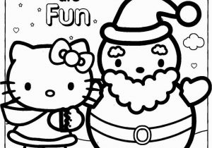 Christmas Coloring Pages Hello Kitty Happy Holidays Hello Kitty Coloring Page