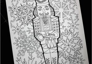 Christmas Coloring Pages Nutcracker Christmas Nutcracker Coloring Pages Snowflakes Printable