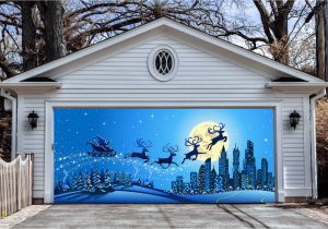 Christmas Garage Door Mural Garage Door Christmas Decorations – Christmas Decorating Fun