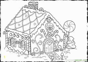 Christmas Gingerbread Coloring Page 3311 Gingerbread House Free Clipart 4