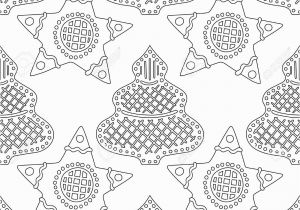 Christmas Gingerbread Coloring Page Gingerbread Black and White Illustration for Coloring Book or