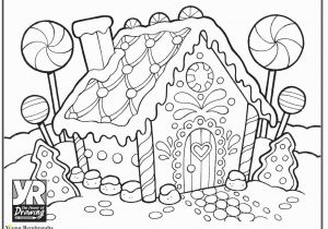 Christmas Gingerbread Coloring Page Gingerbread House Coloring Page
