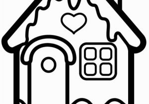 Christmas Gingerbread Coloring Page How to Draw A House for Christmas Christmas House Coloring
