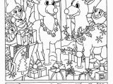Christmas Hidden Picture Coloring Pages Liz S Hidden Reindeer Christmas Pinterest