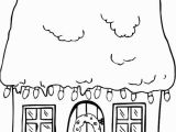 Christmas House Coloring Page Christmas Christmas Gingerbread House and A Bunch Of Lamp