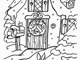 Christmas House Coloring Page Hundreds Of Free Printable Xmas Coloring Pages and Xmas