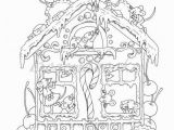 Christmas House Coloring Page Nice Little town Christmas 2 Adult Coloring Book Stress