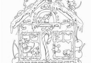 Christmas House Coloring Page Nice Little town Christmas 2 Adult Coloring Book Stress