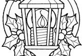 Christmas Lights Coloring Pages Printable Christmas Lantern Coloring Pages 1