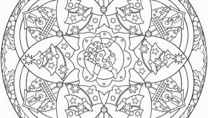 Christmas Mandala Coloring Pages Mandalas De Navidad