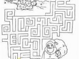 Christmas Maze Coloring Page Christmas Tree Maze 2 Posada Pinterest