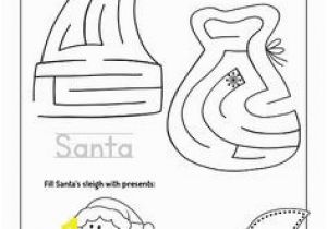 Christmas Maze Coloring Page Winter & Christmas Mazes and Activity Pages Preschool and