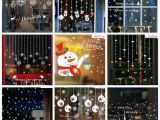 Christmas Murals for Walls Uk Christmas Wall Stickers Santa Murals Reindeer Shop Window Stickers Decorated New Year Glass Snowflake Diy Home Decor Elegant Christmas Decorations