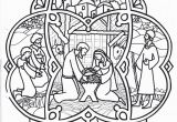 Christmas Nativity Coloring Pages for Adults Christmas Coloring Page Nativity