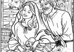 Christmas Nativity Coloring Pages for Adults Nativity Coloring Pages