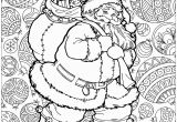 Christmas Noel Coloring Pages P¨re No L   Colorier Avec Fond Plein De Motifs Et Texte Joyeux