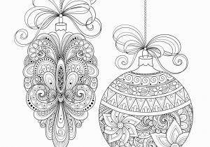 Christmas ornament Coloring Pages for Adults Christmas ornaments Christmas Adult Coloring Pages