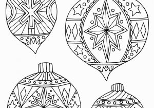 Christmas ornament Coloring Pages for Adults Coloring Worksheets Christmas ornaments New Christmas Balls Coloring
