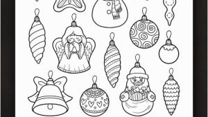 Christmas ornaments Coloring Pages Printable Christmas ornaments Coloring Page • Free Printable Ebook