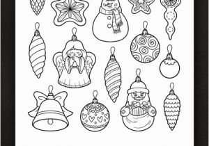 Christmas ornaments Coloring Pages Printable Christmas ornaments Coloring Page • Free Printable Ebook