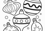 Christmas ornaments Coloring Pages Printable Printable Christmas Colouring Pages