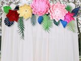 Christmas Party Wall Murals 24 Inches 3d Artificial Paper Flower Wall Sticker Stduio Wedding