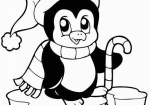 Christmas Penguin Coloring Pages Christmas Penguin Coloring Pages