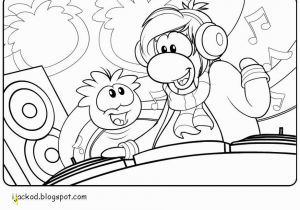 Christmas Penguin Coloring Pages Free Club Penguin Coloring Pages Print Download Free Clip