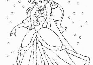 Christmas Princess Coloring Pages Disney Malvorlagen 2200