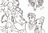 Christmas Princess Coloring Pages Princess and the Frog Coloring Page