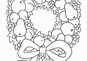 Christmas Reef Coloring Pages Wreath Coloring Page Elegant Wreath Coloring Page Inspirational