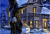 Christmas Scene Wall Murals Animated Christmas Wallpaper for Your Phone Sparkles and Snows Free