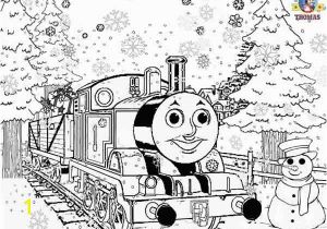 Christmas Thomas the Train Coloring Pages Printable Christmas Colouring Pages for Kids Thomas Winter Pictures