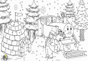 Christmas Thomas the Train Coloring Pages Printable Christmas Colouring Pages for Kids Thomas Winter Pictures