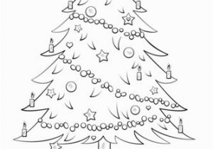 Christmas Tree ornament Coloring Pages Christmas Tree Coloring Page for toddlers Cool Coloring Page Unique