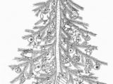 Christmas Tree Pictures Coloring Pages Printable 8 X 10 Decorated Christmas Tree W Gifts Coloring Page Instant Download Digital File Plus Bonus