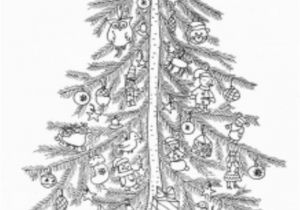 Christmas Tree Pictures Coloring Pages Printable 8 X 10 Decorated Christmas Tree W Gifts Coloring Page Instant Download Digital File Plus Bonus