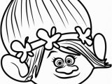 Christmas Trolls Coloring Page Princess Poppy From Trolls Coloring Page